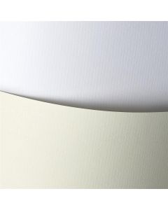 Karton ozdobny A4 LAID biały 120g (50ark.) 206001 Galeria Papieru