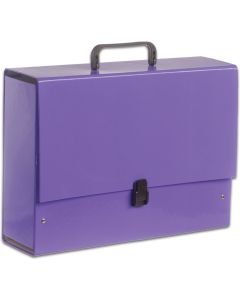 Teczka z rączką B4 Jumbo 10cm fioletowa pastelowa TT6852 TADEO