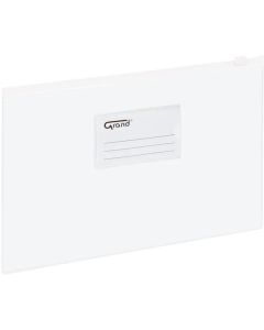 Koperta foliowa A4 na suwak EC009B biała 120-1055 GRAND