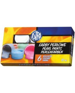 Farby PERŁOWE 6 kolorów 10ml. 83411902 ASTRA