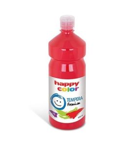 Farba TEMPERA Premium 1000ml czerwona HAPPY COLOR 3310 1000-2
