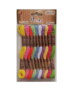 Mulina mix 10 kol. dł.8 m na blistrze MUL-3129 ALIGA