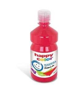 Farba TEMPERA Premium 500ml czerwona HAPPY COLOR HA 3310 0500-2