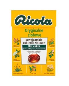 Cukierki RICOLA ORGINAL ziołowe szwajcarskie 40g