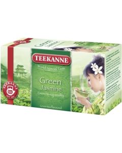 Herbata TEEKANNE GREEN TEA JAŚMIN 20t zielona