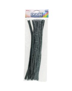 Druciki kreatywne dr21 szare 30cm (40) BREWIS