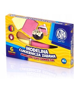 Modelina CUKIERNICZA ZABAWA 6 kolorów 304114001 ASTRA