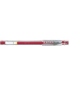 Pióro żelowe PILOT G-TEC C4 czerwony PIBL-GC4R