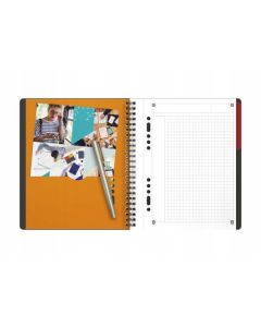 Kołonotatnik A5 80k kratka PP OXFORD Activebook International 100102880