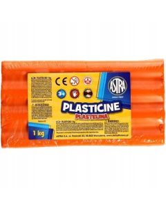 Plastelina Astra 1 kg pomarańczowa 303111005 ASTRA