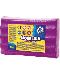 Modelina Astra 1 kg różowa 304111004 ASTRA