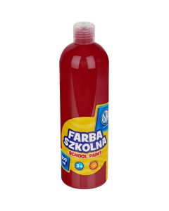 Farba szkolna 500 ml - czerwona ciemna 301317005 ASTRA