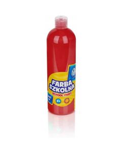 Farba szkolna Astra 500 ml - czerwona 83410921 ASTRA