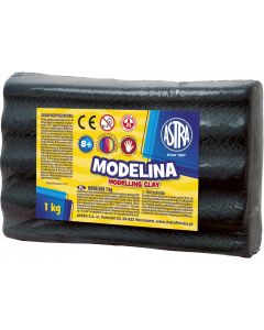 Modelina 1 kg czarna 304111007 ASTRA