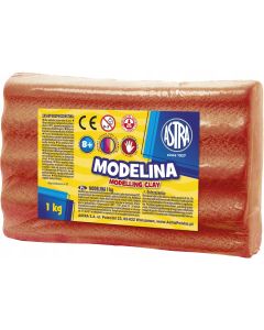 Modelina Astra 1 kg czerwona 304111009 ASTRA
