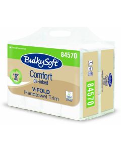 Ręcznik papierowy składany typy ZZ,V, BulkySoft Comfort de-inked eko; 84570