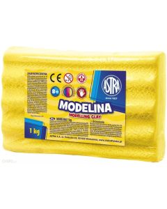 Modelina 1 kg żółta 304111011 ASTRA