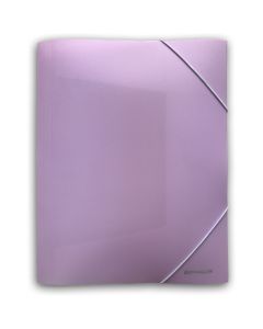 Teczka z gumką A4 fioletowa pastelowa PP-102 TT8346 PENMATE