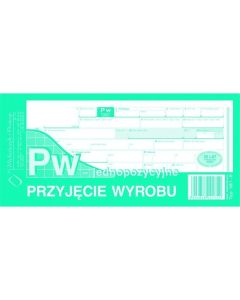 381-8 PW Przyjęcie wyrobu jednopozycyjne Michalczyk i Prokop