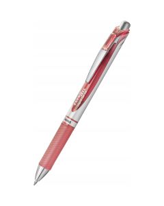 Pióro kulkowe ENERGEL BL77 pudrowy różowy/koralowy róż 0,7mm PENTEL
