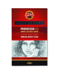 Ołówek bezdrzewny PROGRESSO HB (12) 8911 KOH-I-NOOR