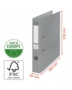 Segregator ekonomiczny A4/50mm czarny 81197 ESSELTE