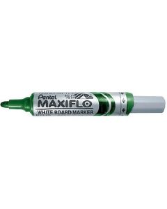 Marker suchościeralny MWL5MD zielony PENTEL MAXIFLO(z tłoczkiem)