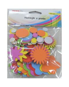 Naklejka piankowa PVC15 kwiatki BREWIS