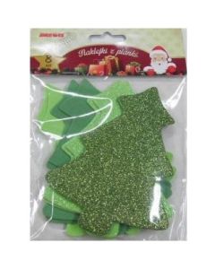 Choinki z pianki 8szt. 16,5 cm PVX06 BREWIS