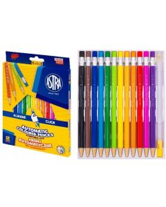 Kredki automatyczne bez temperowania ASTRA-12 kolorów 312025005