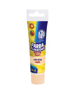 Farba plakatowa tuba 30ml cielista ASTRA
