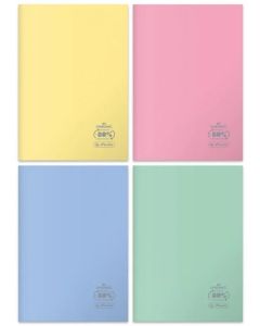 Zeszyt A4 60k kratka ECO PP PASTEL COLORS 9552753 HERLITZ