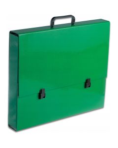 Teczka szkolna z rączką A3 5.5cm zielona TT7184 TADEO