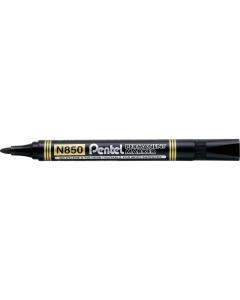 Marker permanentny N850 czarny (12 szt.) okrągła końcówka PENTEL