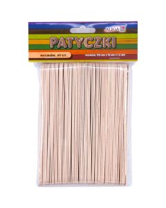 Patyczki naturalne 150x18x1.6mm (60szt.) PK-3304 ALIGA