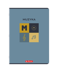Zeszyt A4 16k pieciolinia MUZYKA pionowy 400206360 HERLITZ