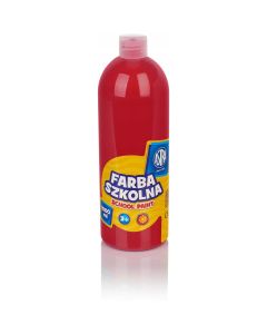 Farba szkolna Astra 1000 ml - czerwona 301217049 ASTRA