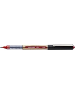 Pióro kulkowe 1mm UNI UB-150-10 czerwony obudowa złota