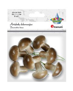 Borowiki styropianowe na drucie (8szt) 418679 TITANUM