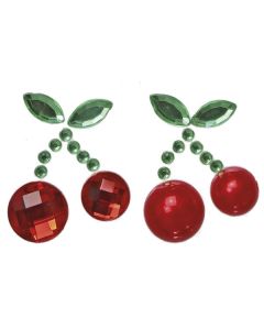 Kryształki Craft-Fun Series 8 szt. cherry czerwono-zielony 506550 TITANUM