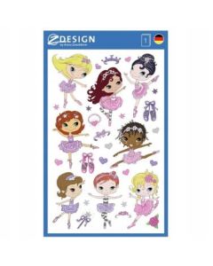 Naklejki dla dzieci BALETNICE 53221 Z-DESIGN AVERY ZWECKFORM