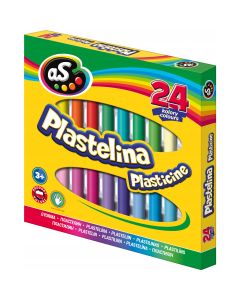 Plastelina szkolna`AS` 24kol. ASTRA 303219004