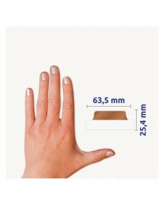 Zakładki indeksujące samoprzylepne 63,5x25,4mm metaliczne z wzorem Ultra Tabs 74786 AVERY ZWECKFORM