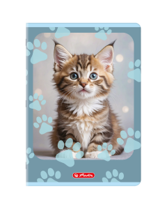 Zeszyt A4 32k kratka z marginesem ANIMALS 400206430 HERLITZ