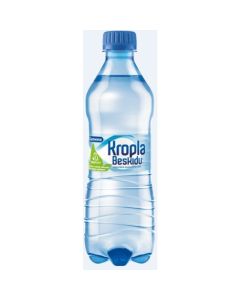 Woda KROPLA BESKIDU 0.5L (12szt) gazowana butelka PET z kaucją