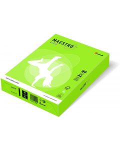 Papier ksero A4 80g MAESTRO COLOR LG46 Intensywny zieleń limonki