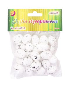 Jajka styropianowe nakrapiane 2,5cm (25) WPJ-5731 ALIGA