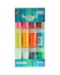 Brokat neon 12 kol x 10g MT-0220 ALIGA