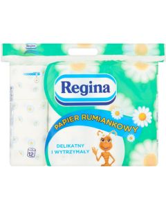 Papier toaletowy REGINA (12 rolek) Rumianek