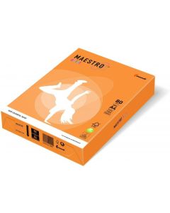 Papier ksero A4 80g MAESTRO COLOR NEOOR neonowy odcień pomarańczowy
